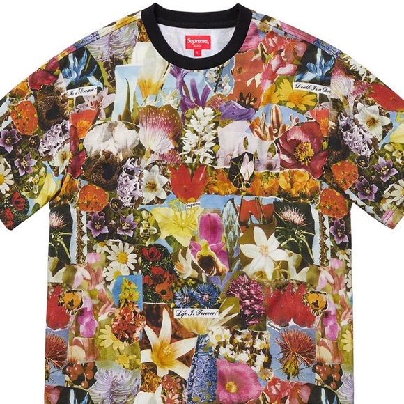 supreme multicolor t shirt